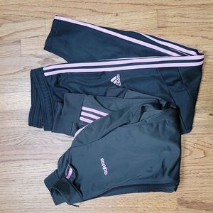 Womens Adidas track pants and jacket. Size M, excellent condition